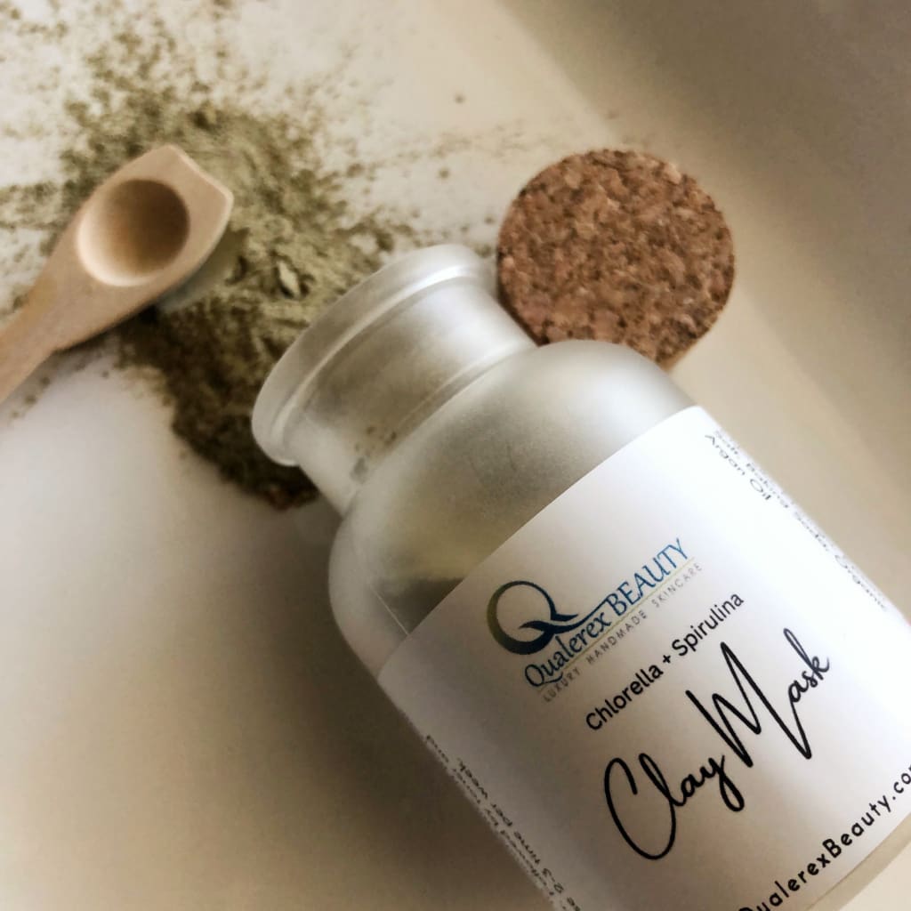 Clay Mask with Chlorella & Spirulina • Preserving